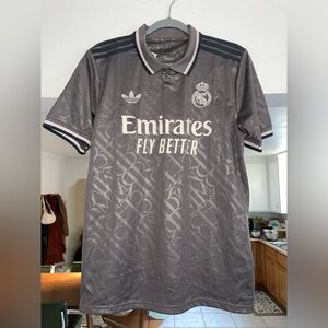 REAL MADRID Authentic Adidas Kylian Mbappe Jersey